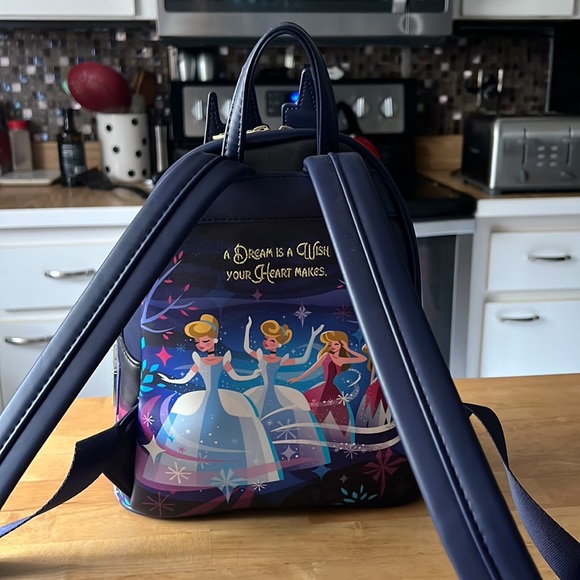 Cinderella Loungefly Castle Backpack - Picture 3 of 5